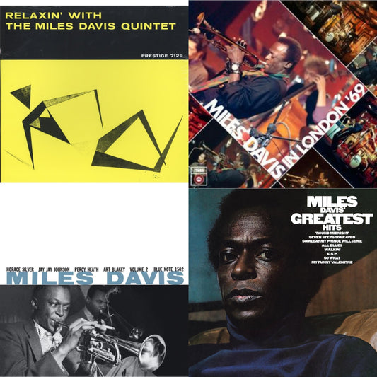 Relaxin With The Miles Davis Quintet & Live At Ronnie Scott's 1969 & Volume 2 (Blue Note Classic LP Vinyl Series) & Greatest Hits (1969) (150G/Dl Code)