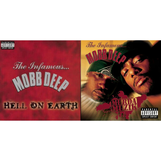 Mobb Deep - Murda Muzik & Hell On Earth - CD Bundle