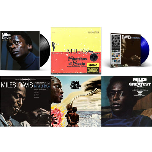Bitches Brew (2LP/140G) & Kind Of Blue (180G) & Sketches Of Spain (Mono) & In A Silent Way & Kind Of Blue (Blue LP Vinyl) & Greatest Hits (1969) (150G/Dl Code)