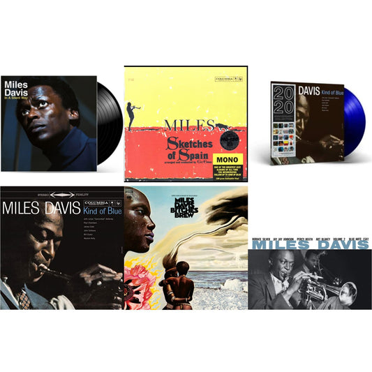 Bitches Brew (2LP/140G) & Volume 2 (Blue Note Classic LP Vinyl Series) & Kind Of Blue (180G) & Sketches Of Spain (Mono) & In A Silent Way & Kind Of Blue (Blue LP Vinyl)