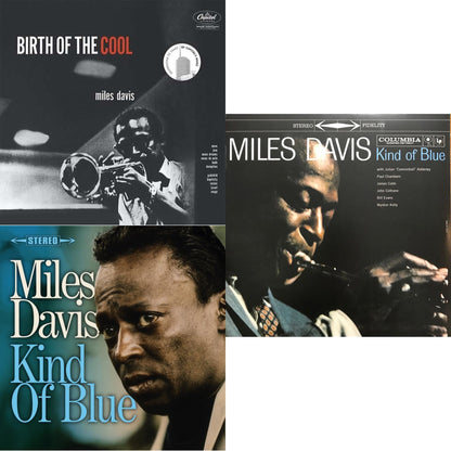 Birth Of The Cool & Kind Of Blue (Crystal Clear & Solid Blue Mixed LP Vinyl) & Kind Of Blue (180G)