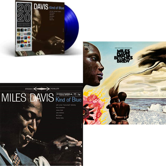 Bitches Brew (2LP/140G) & Kind Of Blue (180G) & Kind Of Blue (Blue LP Vinyl)
