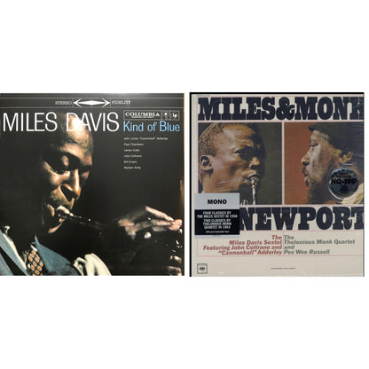Kind Of Blue (180G) & Miles & Monk At Newport (Mono)
