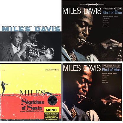 Volume 2 (Blue Note Classic LP Vinyl Series) & Kind Of Blue (180G) & Sketches Of Spain (Mono) & Kind Of Blue (Mono)