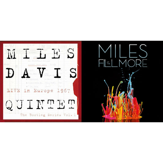 Live In Europe 1967 (Bootleg Series 1) (5LP) & Miles At The Fillmore (Bootleg Series 3) (6LP)
