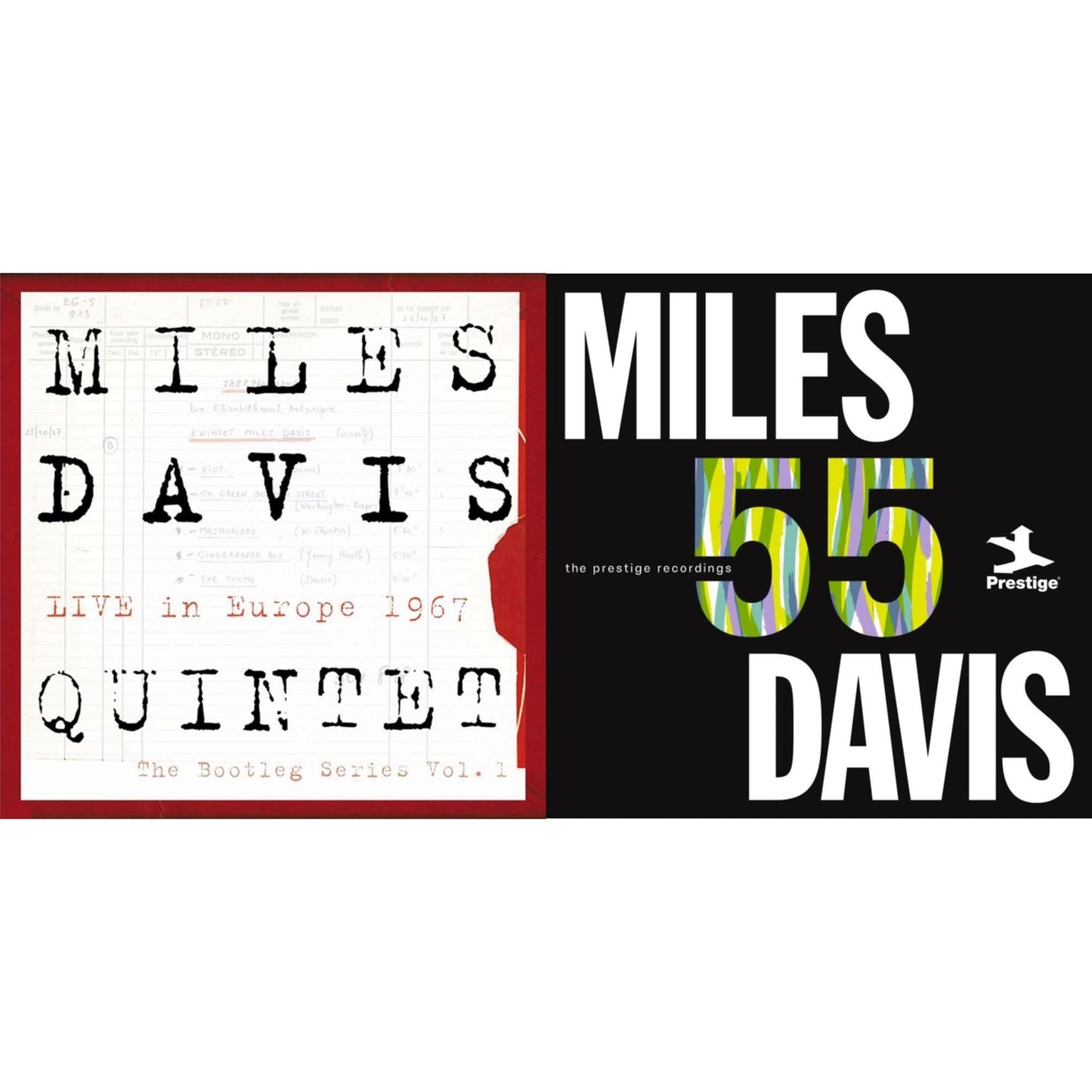 Live In Europe 1967 (Bootleg Series 1) (5LP) & Miles 55: The Prestige Recordings (180G/3LP)