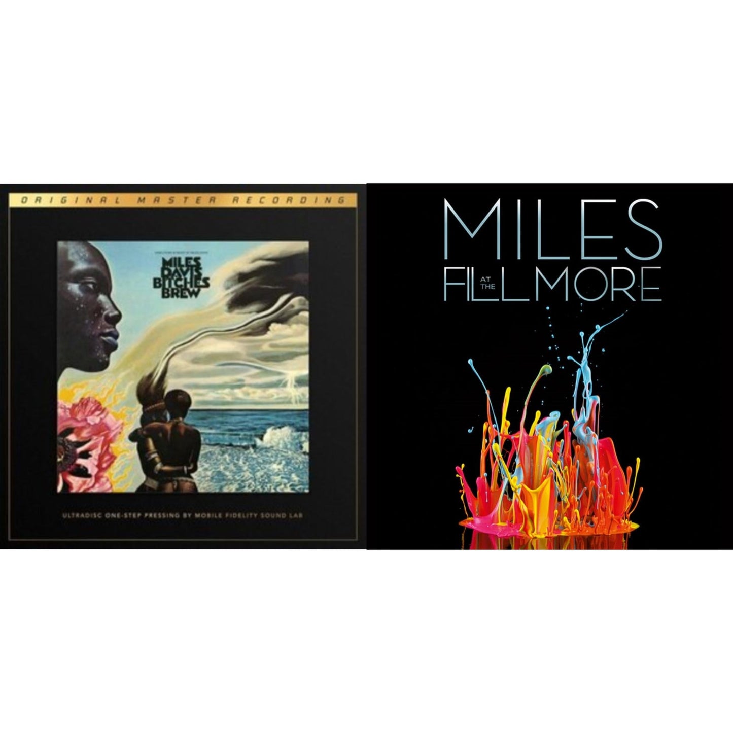 Bitches Brew (2LP/180G/33 1/3RPM Audiophile Supervinyl Ultradisc One-Step/Original Masters/Limited & Miles At The Fillmore (Bootleg Series 3) (6LP)