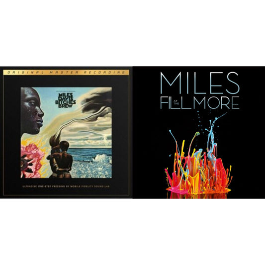 Bitches Brew (2LP/180G/33 1/3RPM Audiophile Supervinyl Ultradisc One-Step/Original Masters/Limited & Miles At The Fillmore (Bootleg Series 3) (6LP)