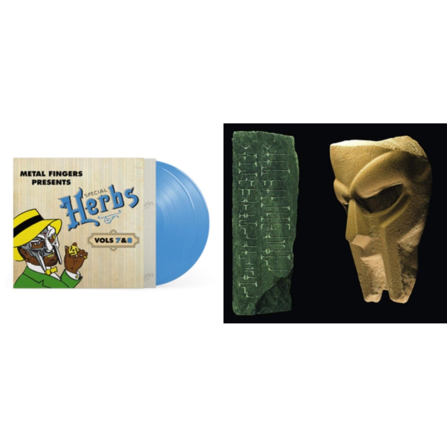 Metal Fingers Presents: Special Herbs Vol. 7 & 8 (2LP/Sly Blue Vinyl) & Born Like This (2LP)