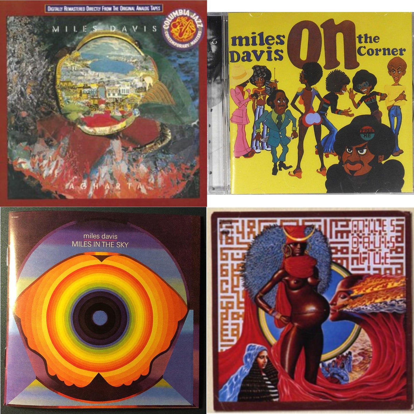 Agharta & On The Corner & Miles In The Sky & Live - Evil