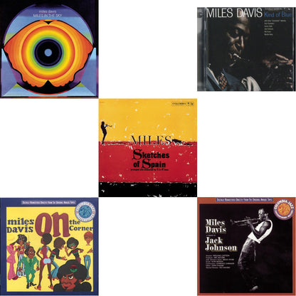 Kind Of Blue & Sketches Of Spain & On The Corner & Miles In The Sky & Tribute To Jack Johnson
