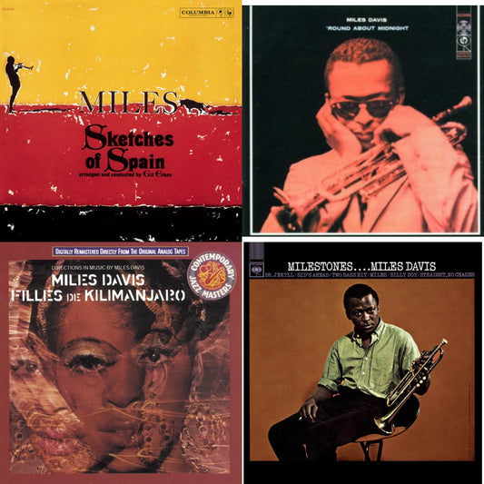 Sketches Of Spain & Round About Midnight & Filles De Kilimanjaro & Milestones