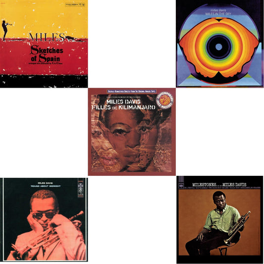 Sketches Of Spain & Round About Midnight & Filles De Kilimanjaro & Miles In The Sky & Milestones