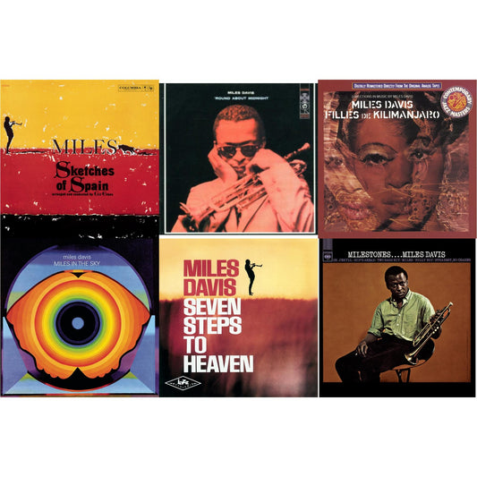 Sketches Of Spain & Round About Midnight & Filles De Kilimanjaro & Miles In The Sky & Seven Steps To Heaven & Milestones