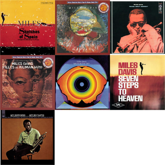 Sketches Of Spain & Agharta & Round About Midnight & Filles De Kilimanjaro & Miles In The Sky & Seven Steps To Heaven & Milestones