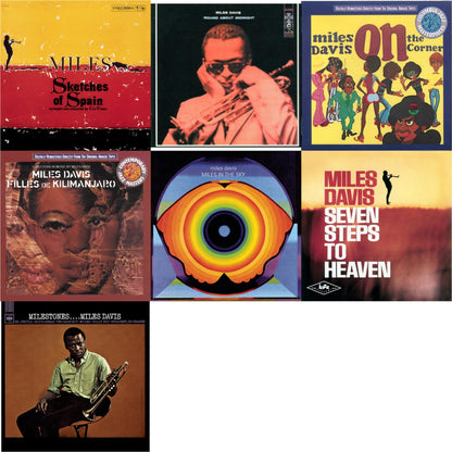 Sketches Of Spain & Round About Midnight & On The Corner & Filles De Kilimanjaro & Miles In The Sky & Seven Steps To Heaven & Milestones