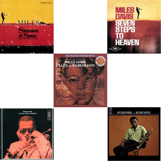 Sketches Of Spain & Round About Midnight & Filles De Kilimanjaro & Seven Steps To Heaven & Milestones