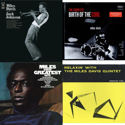 Relaxin With The Miles Davis Quintet & Tribute To Jack Johnson (140G/Dl Insert) & Complete Birth Of The Cool (2LP) & Greatest Hits (1969) (150G/Dl Code)