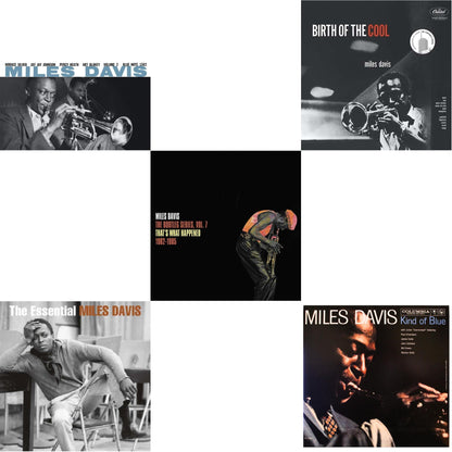 Bootleg Series Vol. 7: That’S What Happened 1982-1985 (2LP/White Vinyl) & Volume 2 (Blue Note Classic LP Vinyl Series) & Birth Of The Cool & Kind Of Blue (Mono) & Essential Miles Davis (2LP)