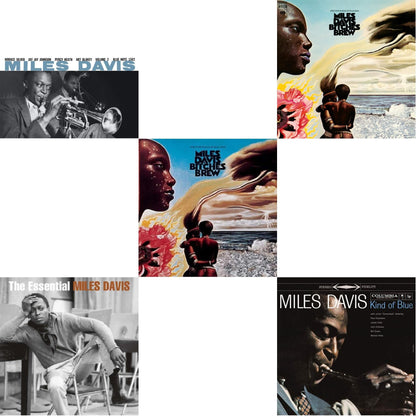 Bitches Brew (2LP/140G) & Volume 2 (Blue Note Classic LP Vinyl Series) & Kind Of Blue (180G) & Bitches Brew & Essential Miles Davis (2LP)