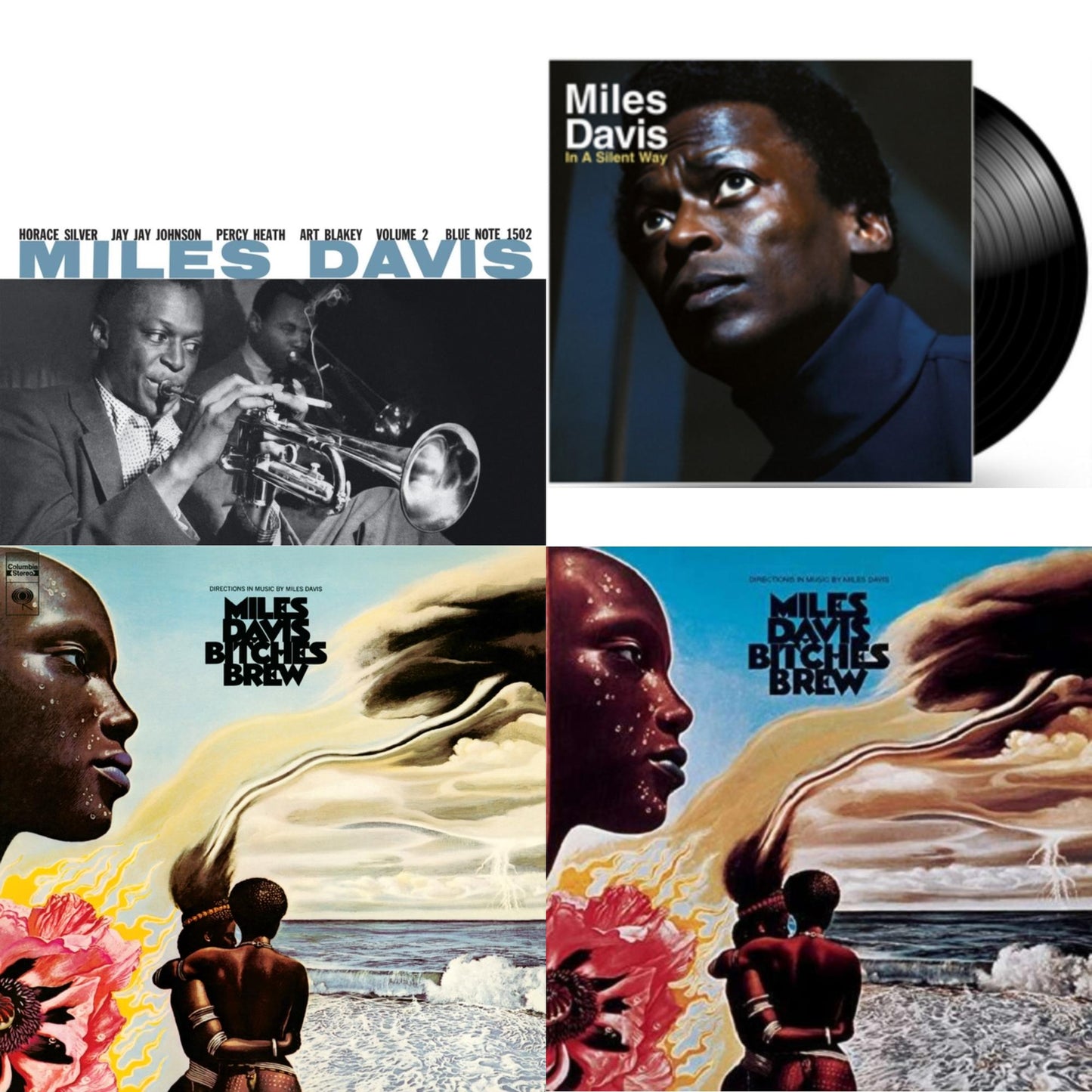 Bitches Brew (2LP/140G) & Volume 2 (Blue Note Classic LP Vinyl Series) & Bitches Brew & In A Silent Way