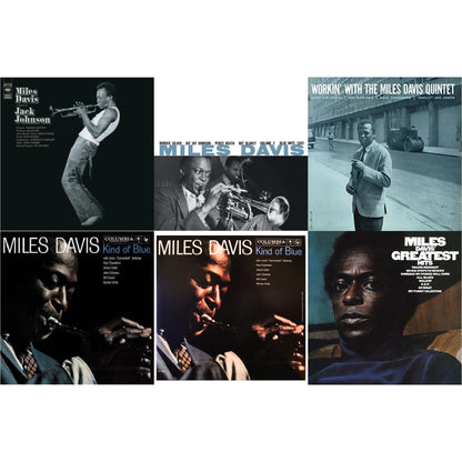 Tribute To Jack Johnson (140G/Dl Insert) & Volume 2 (Blue Note Classic LP Vinyl Series) & Workin With The Miles Davis Quintet & Kind Of Blue & Kind Of Blue (Mono) & Greatest Hits (1969) (150G/Dl Code)