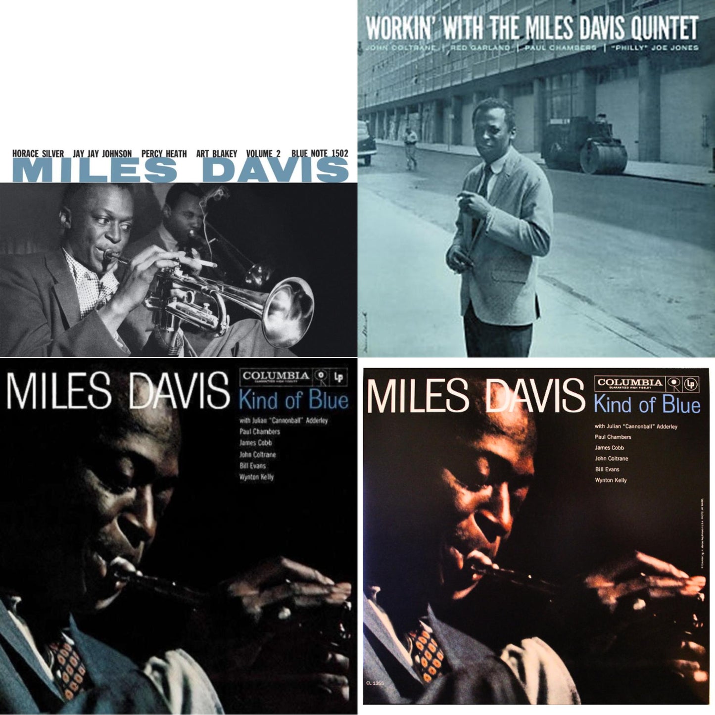 This is a 4 LP Vinyl SKU bundle.
1.This LP Vinyl is brand new.Format: LP VinylThis item's title is: Volume 2 (Blue Note Classic LP Vinyl Series)Artist: Miles DavisBarcode: 602458319958Release Date: 3/15/2024
2.This LP Vinyl is brand new.