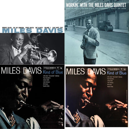 This is a 4 LP Vinyl SKU bundle.
1.This LP Vinyl is brand new.Format: LP VinylThis item's title is: Volume 2 (Blue Note Classic LP Vinyl Series)Artist: Miles DavisBarcode: 602458319958Release Date: 3/15/2024
2.This LP Vinyl is brand new.