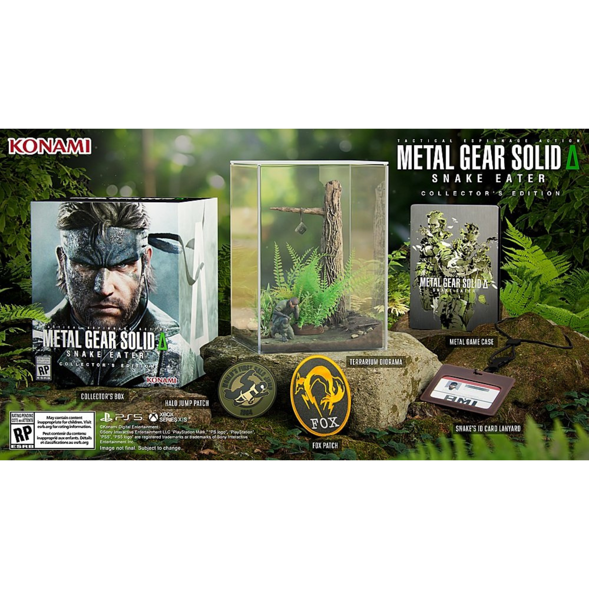 metal gear playstation Metal Gear Solid Δ: Snake Eater Collector's Edition