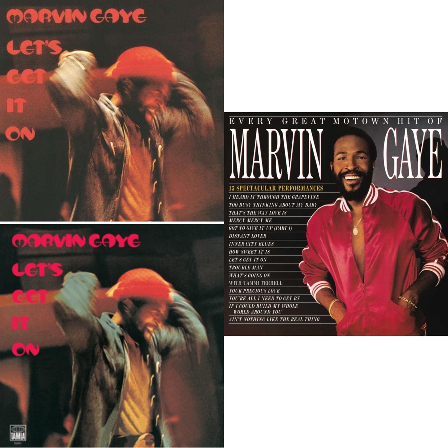 Let's Get It On & Let's Get It On (Red LP Vinyl) & Every Great Motown Hit Of Marvin Gaye: 15 Spectacular Performances