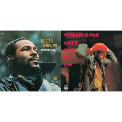 What's Going On (50Th Anniversary/2LP) & Let's Get It On (Red LP Vinyl)