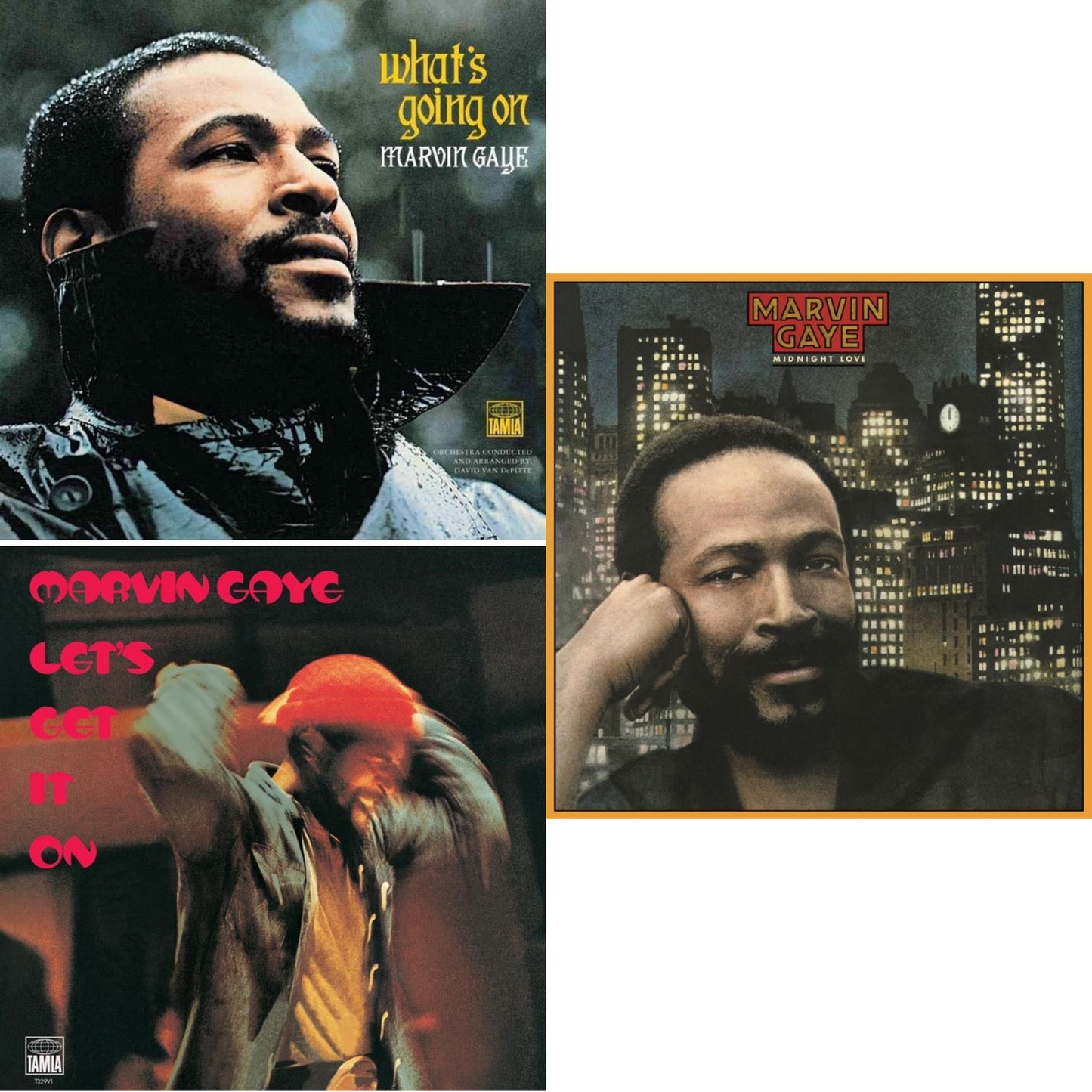 Let's Get It On & What's Going On & Midnight Love