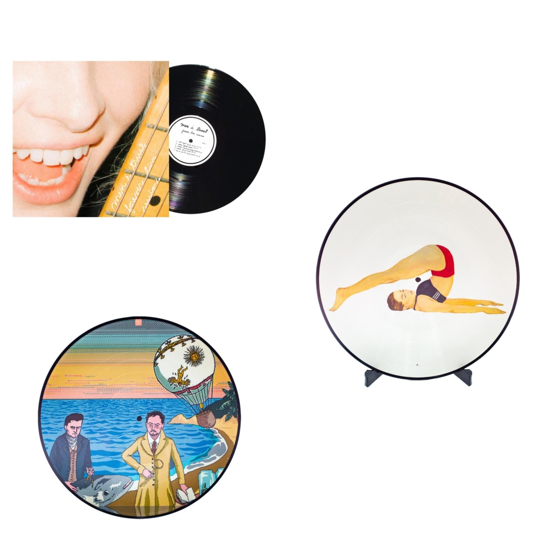 This is a 3 LP Vinyl SKU bundle.
1.This LP Vinyl is brand new.Format: LP VinylMusic Style: Indie RockThis item's title is: Forever Live SessionsArtist: Men I TrustLabel: Orange SkyBarcode: 722056193825Release Date: 9/3/2021
2.This LP Vinyl is brand new.