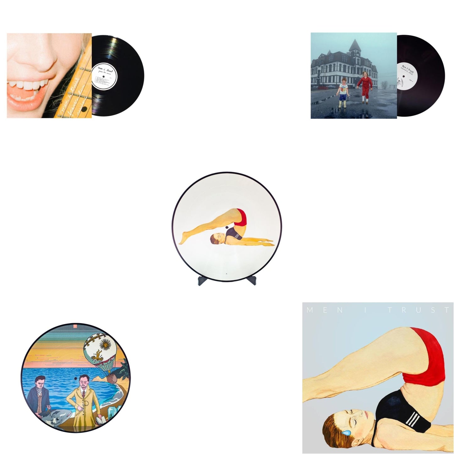 This is a 5 LP Vinyl SKU bundle.
1.This LP Vinyl is brand new.Format: LP VinylMusic Style: Indie RockThis item's title is: Forever Live SessionsArtist: Men I TrustLabel: Orange SkyBarcode: 722056193825Release Date: 9/3/2021
2.This LP Vinyl is brand new.
