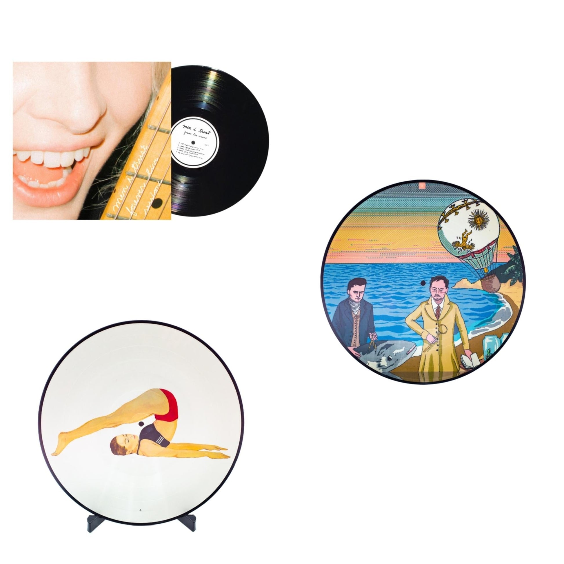This is a 3 LP Vinyl SKU bundle.
1.This LP Vinyl is brand new.Format: LP VinylMusic Style: Indie RockThis item's title is: Forever Live SessionsArtist: Men I TrustLabel: Orange SkyBarcode: 722056193825Release Date: 9/3/2021
2.This LP Vinyl is brand new.