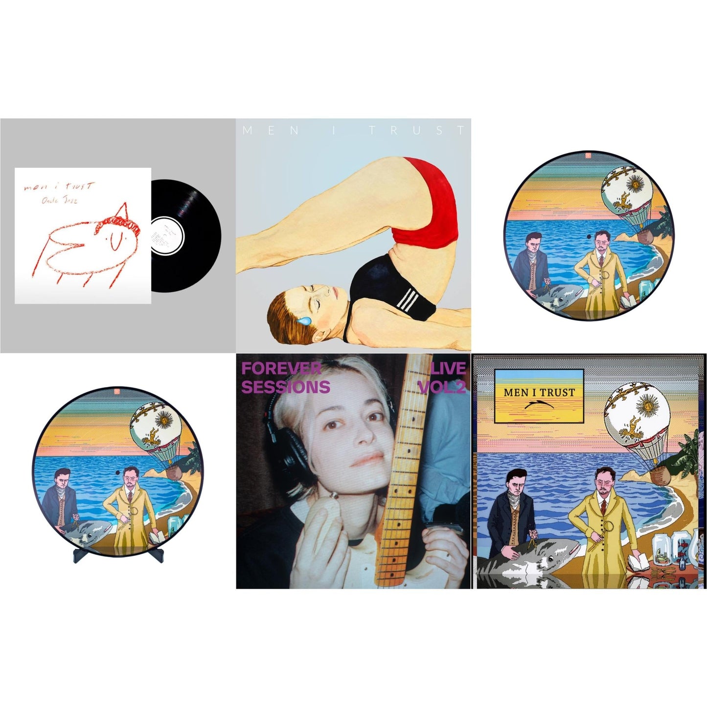Oncle Jazz (2LP) & Headroom & Headoom (Picture Disc) & Men I Trust (Picture Disc) & Forever Live Sessions Vol 2  & Men I Trust