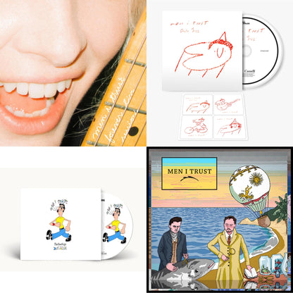This is a 4 CD SKU bundle.
1.This CD is brand new.Format: CDMusic Style: DowntempoThis item's title is: Tailwhip (Deluxe)Artist: Men I TrustLabel: Return To AnalogBarcode: 722056180429Release Date: 8/19/2017
2.This CD is brand new.