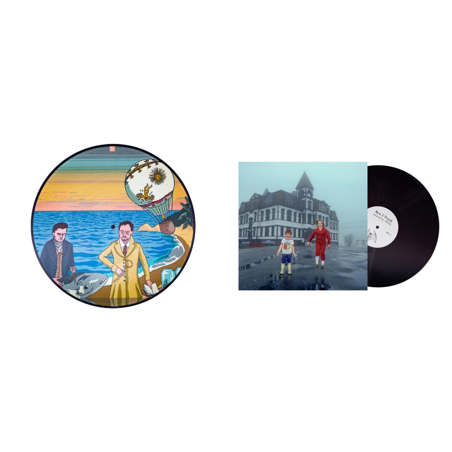 This is a 2 LP Vinyl SKU bundle.
1.This LP Vinyl is brand new.Format: LP VinylMusic Style: Indie PopThis item's title is: Headoom (Picture Disc)Artist: Men I TrustLabel: Return To AnalogBarcode: 722056196529
2.This LP Vinyl is brand new.