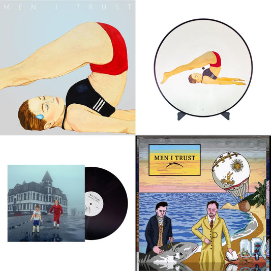 This is a 4 LP Vinyl SKU bundle.
1.This LP Vinyl is brand new.Format: LP VinylMusic Style: Indie PopThis item's title is: HeadroomArtist: Men I TrustLabel: Return To AnalogBarcode: 722056186322Release Date: 2/20/2020
2.This LP Vinyl is brand new.