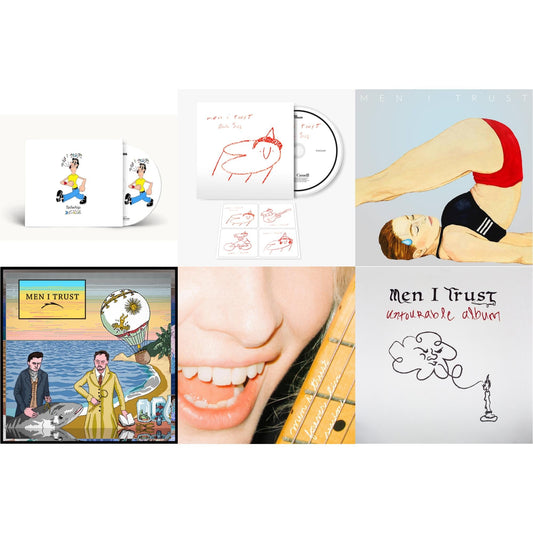This is a 6 CD SKU bundle.
1.This CD is brand new.Format: CDMusic Style: DowntempoThis item's title is: Tailwhip (Deluxe)Artist: Men I TrustLabel: Return To AnalogBarcode: 722056180429Release Date: 8/19/2017
2.This CD is brand new.