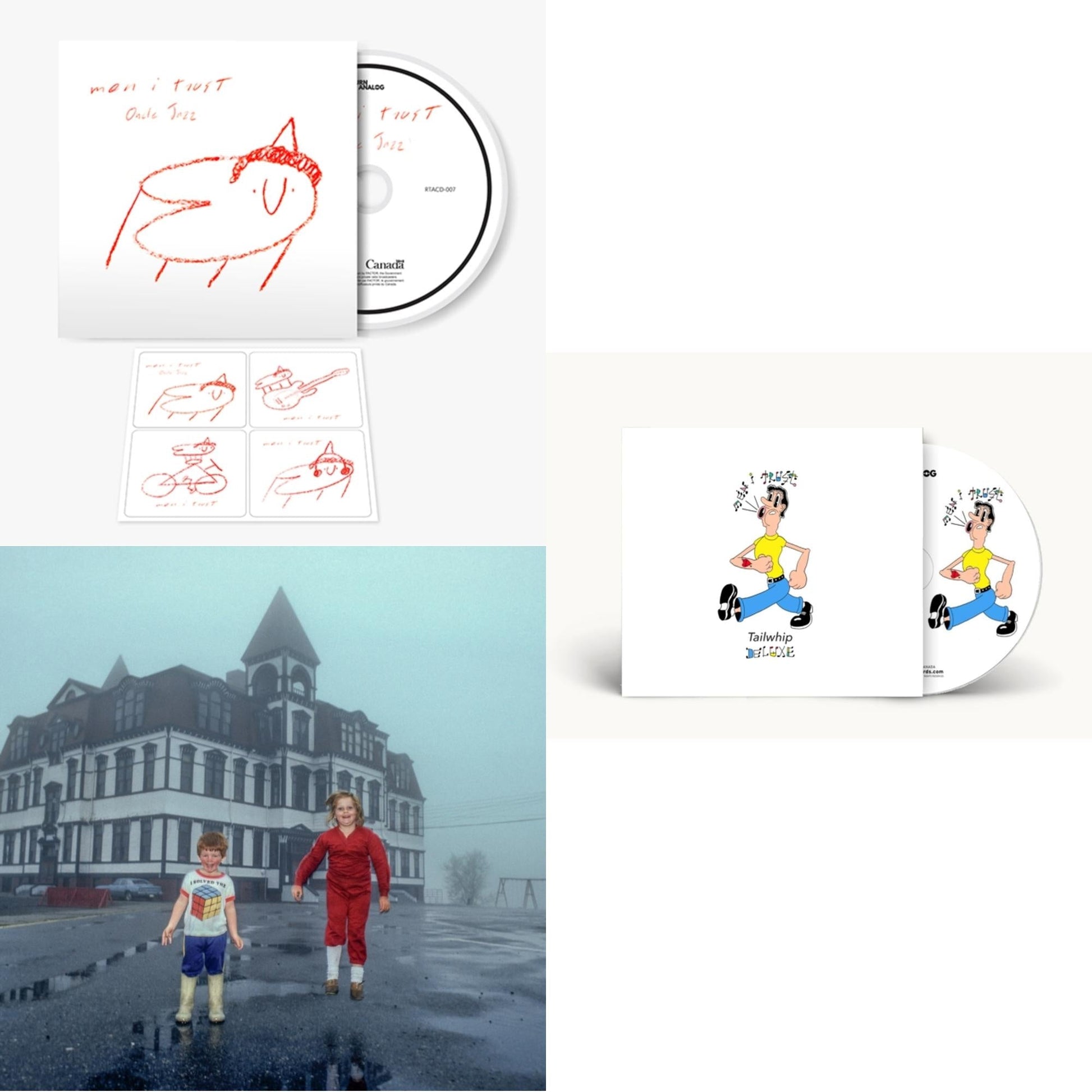 This is a 3 CD SKU bundle.
1.This CD is brand new.Format: CDMusic Style: Indie PopThis item's title is: Oncle JazzArtist: Men I TrustLabel: Return To AnalogBarcode: 722056185226Release Date: 10/4/2019
2.This CD is brand new.