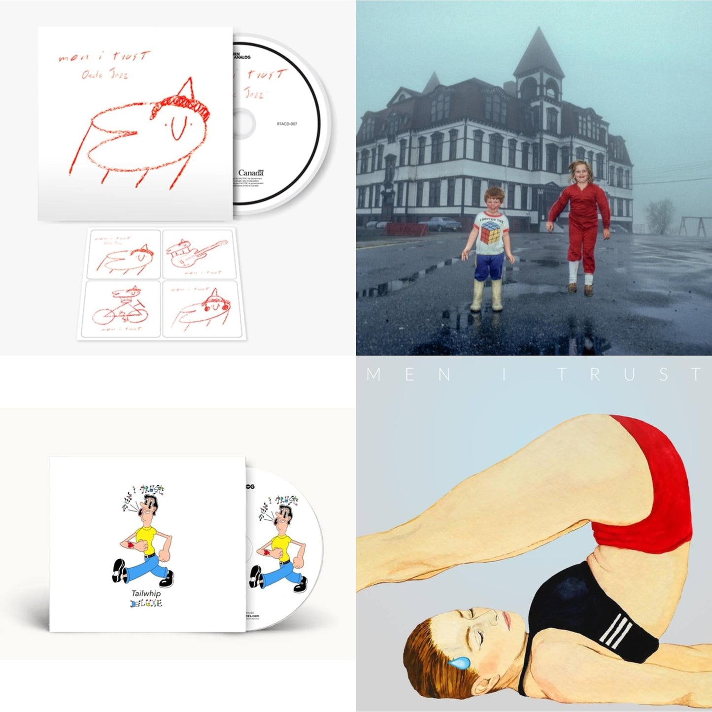 This is a 4 CD SKU bundle.
1.This CD is brand new.Format: CDMusic Style: Indie PopThis item's title is: Oncle JazzArtist: Men I TrustLabel: Return To AnalogBarcode: 722056185226Release Date: 10/4/2019
2.This CD is brand new.