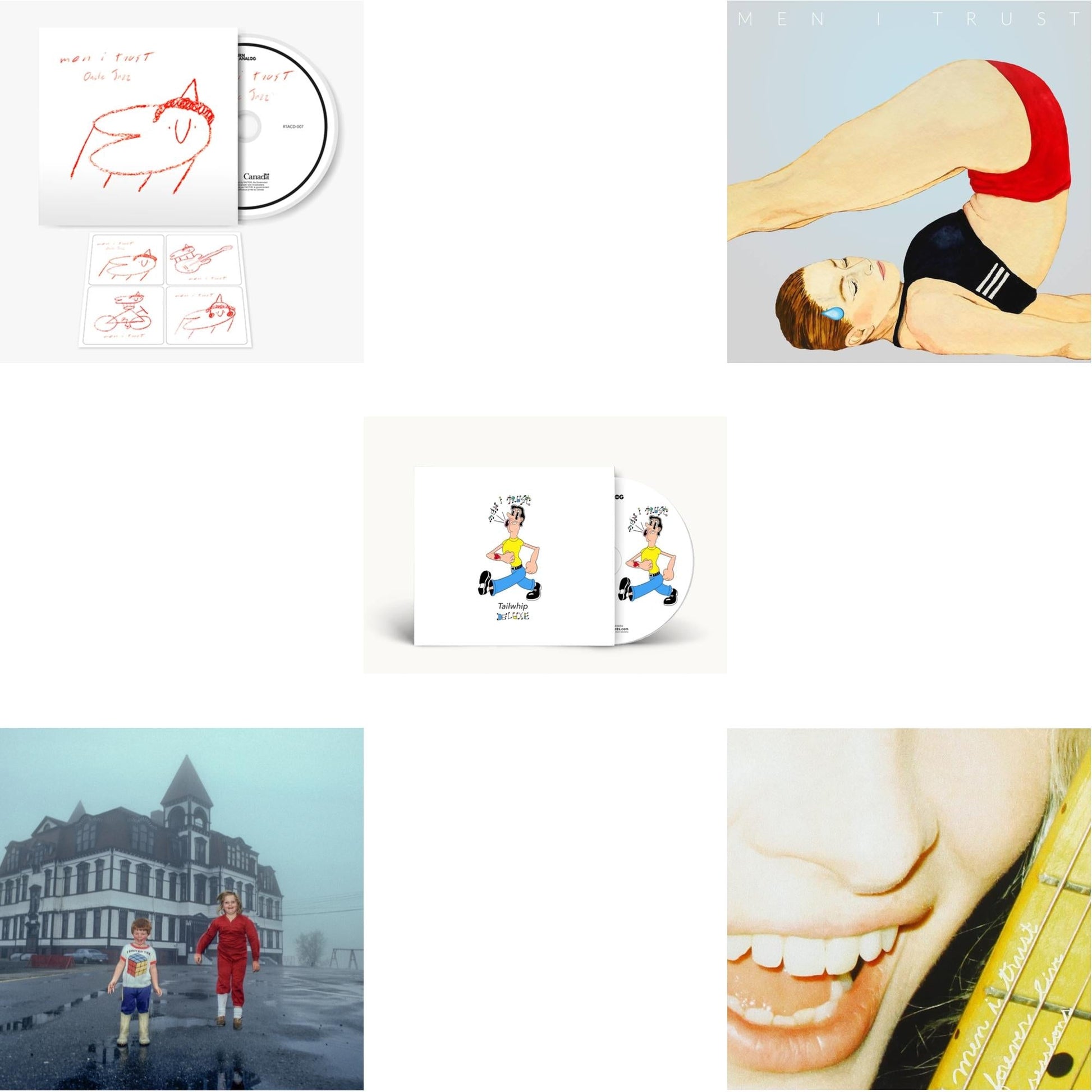 This is a 5 CD SKU bundle.
1.This CD is brand new.Format: CDMusic Style: Indie PopThis item's title is: Oncle JazzArtist: Men I TrustLabel: Return To AnalogBarcode: 722056185226Release Date: 10/4/2019
2.This CD is brand new.