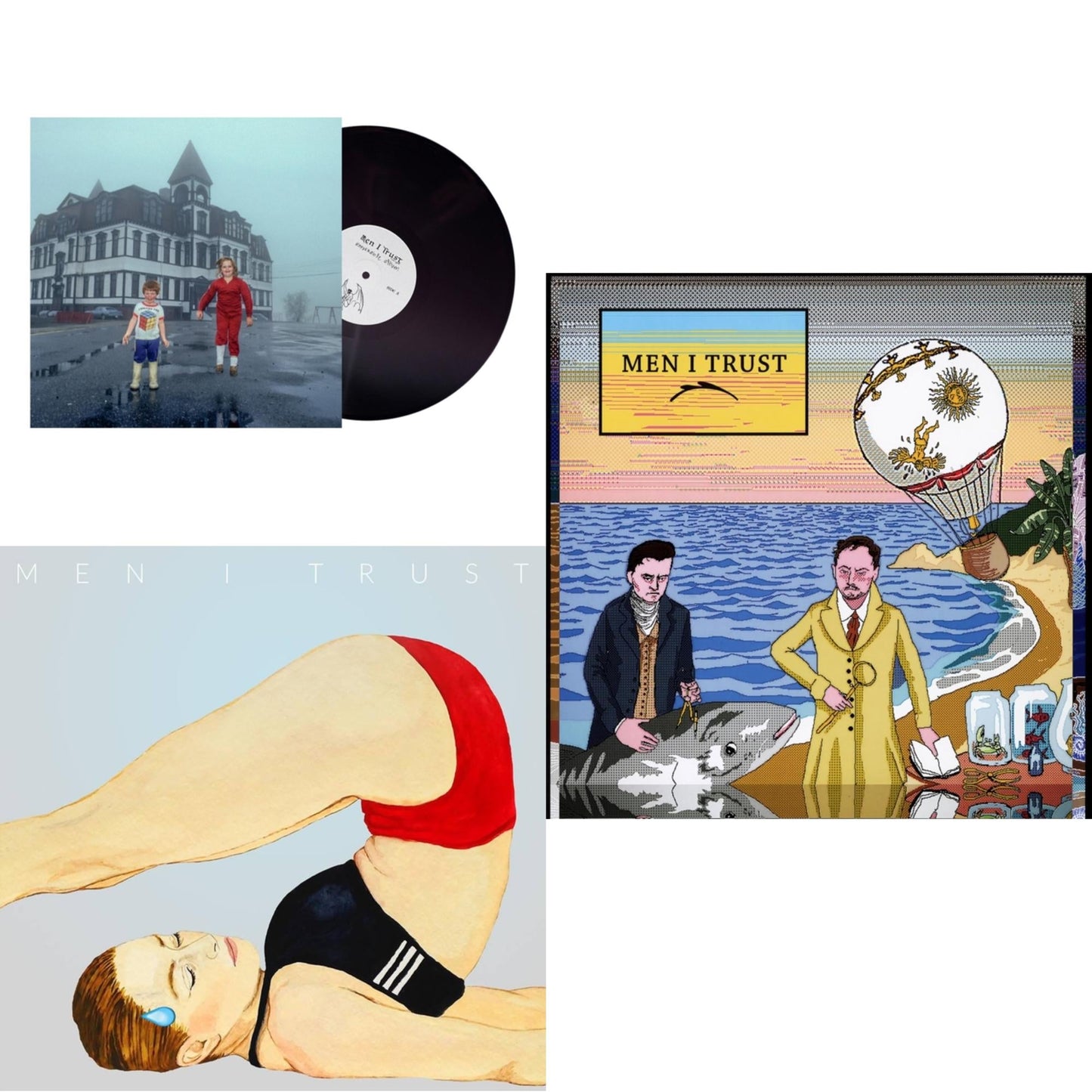 This is a 3 LP Vinyl SKU bundle.
1.This LP Vinyl is brand new.Format: LP VinylMusic Style: Indie PopThis item's title is: Untourable AlbumArtist: Men I TrustLabel: Return To AnalogBarcode: 722056197328Release Date: 9/24/2021
2.This LP Vinyl is brand new.