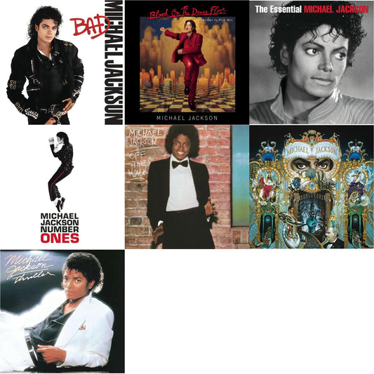 Blood On The Dance Floor / History In The Mix & Off The Wall & Bad & Number Ones & Essential Michael Jackson & Thriller & Dangerous