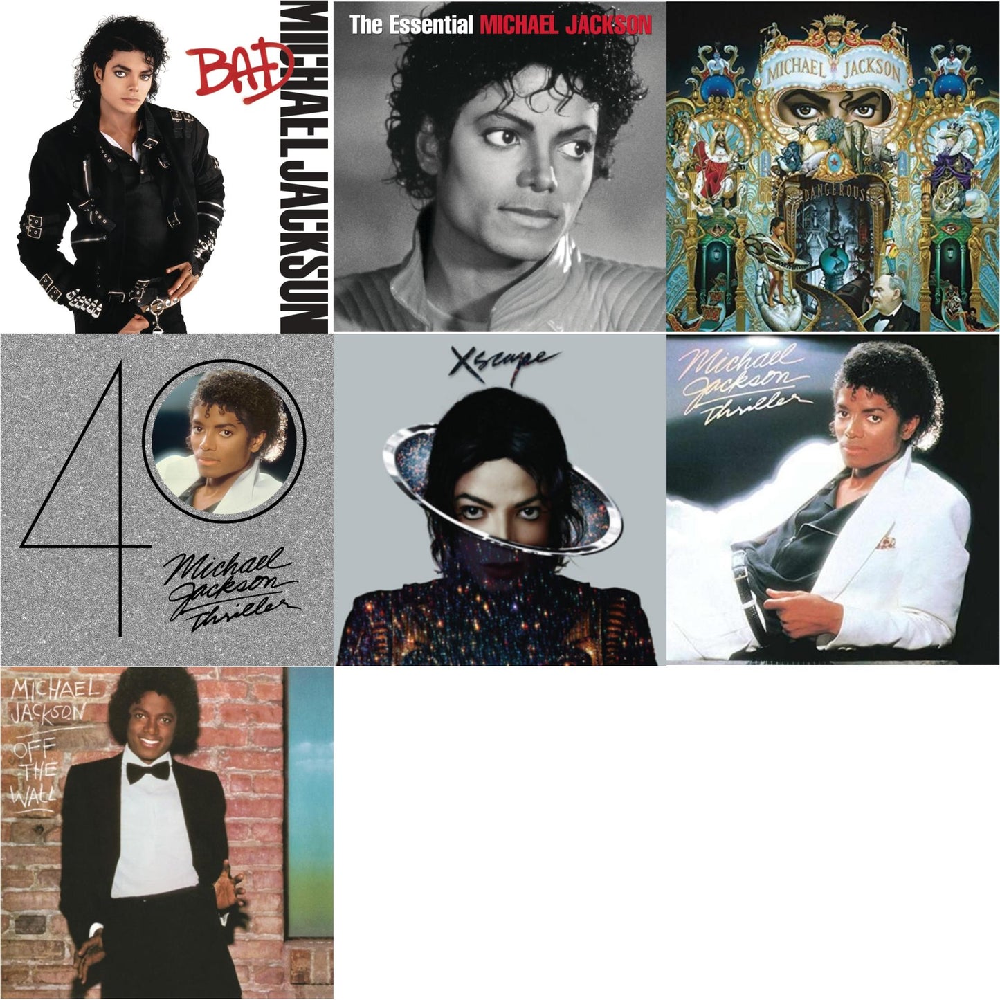 This is a 7 CD SKU bundle.
1.This CD is brand new.Format: CDThis item's title is: BadArtist: Michael JacksonLabel: LEGACY/ EPICBarcode: 190758332925Release Date: 3/2/2018
2.This CD is brand new.