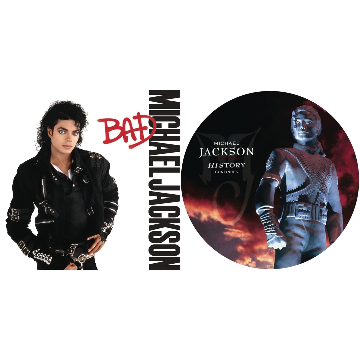 History: Continues (2LP/Picture Disc) & Bad (140G/Gatefold)