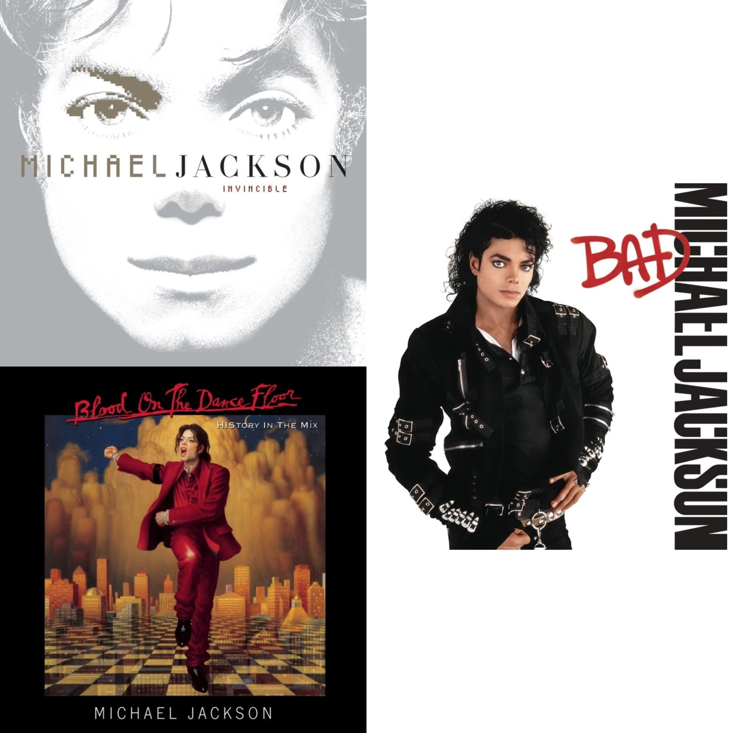 Invincible & Blood On The Dance Floor / History In The Mix & Bad