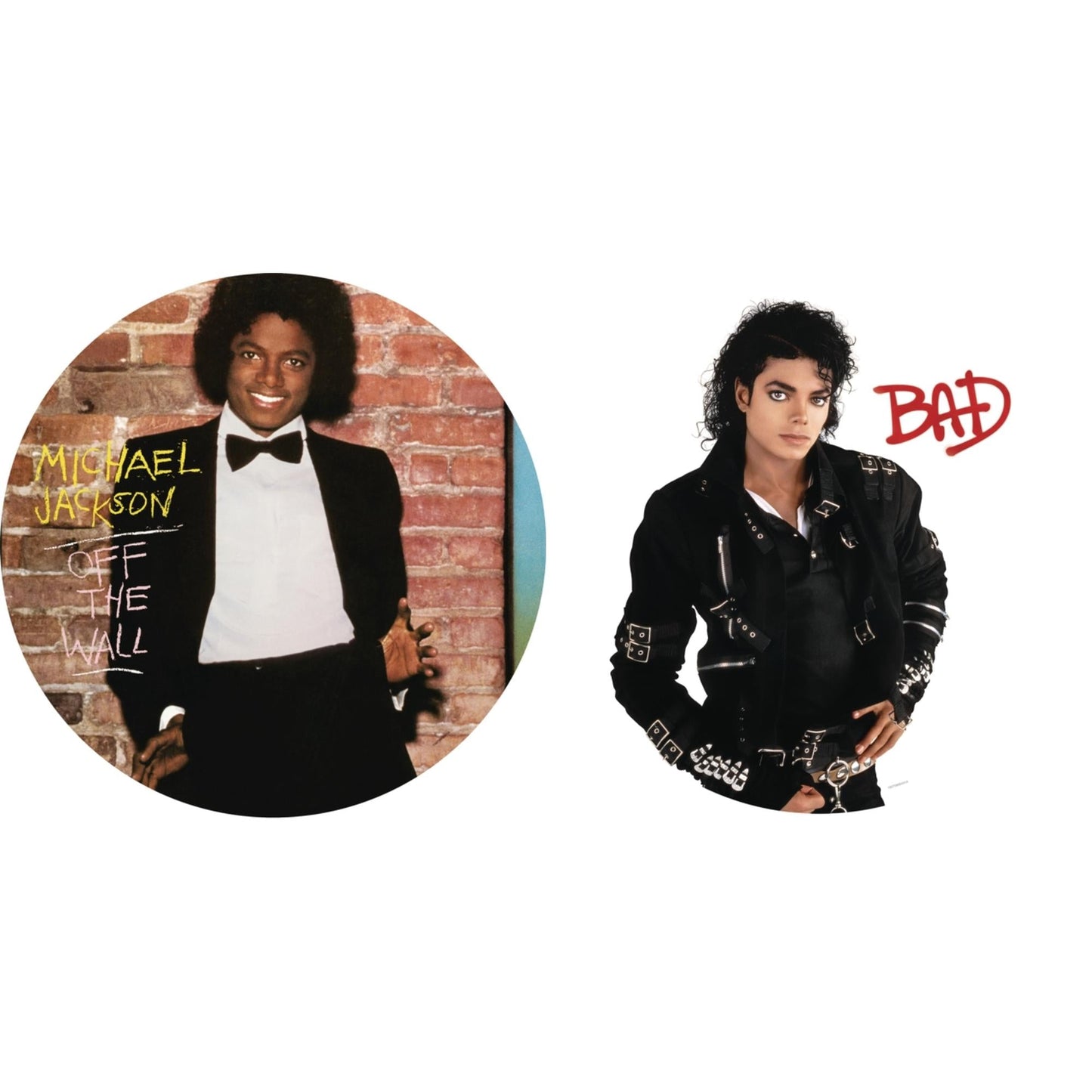 Off The Wall (Picture Disc) & Bad (Picture Disc)