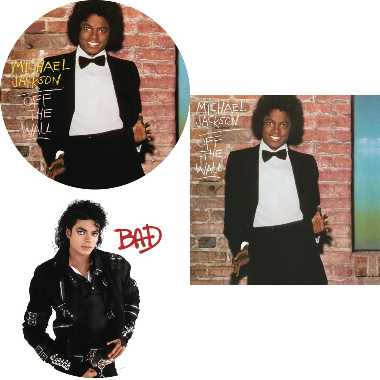 Off The Wall (Picture Disc) & Bad (Picture Disc) & Off The Wall (140G/Gatefold)